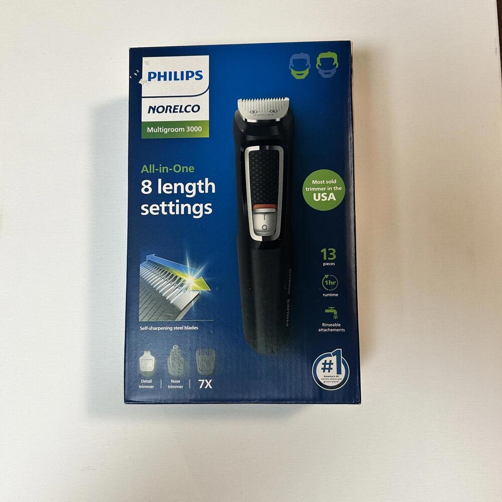 Philips Norelco Multigroom 3000‎ All-in-One Trimmer NIB